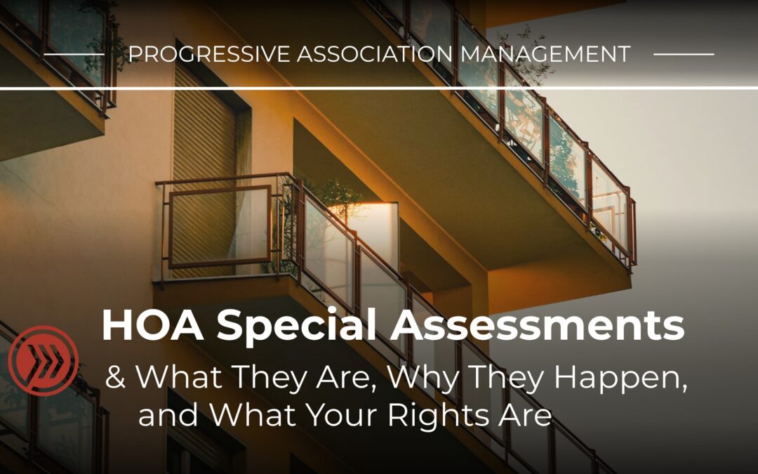 HOA Special Assessments: What They Are, Why They Happen, and What Your Rights Are
