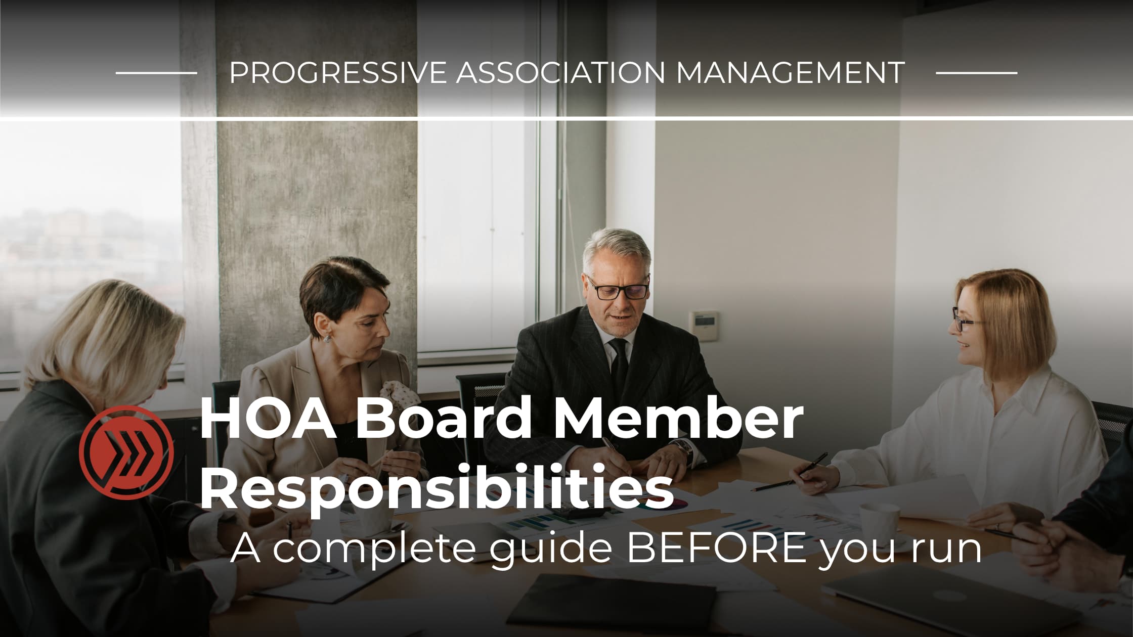 HOA board member responsibilities blog banner