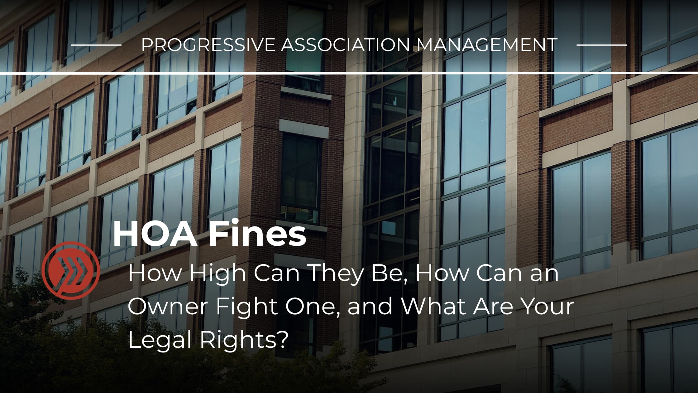 HOA fines blog banner
